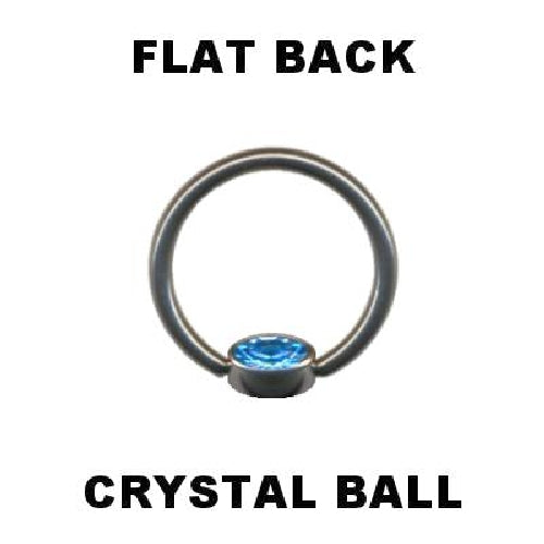 Lippenbändchen Piercing aus Titan mit Zirkonia Stein