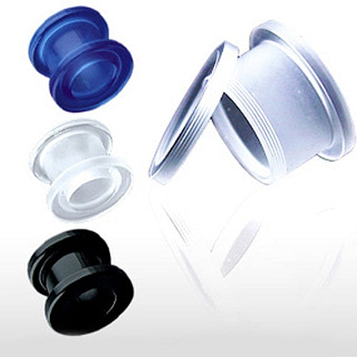 Ohr Flesh Tunnel aus UV-Acryl