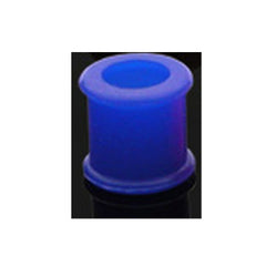 Silikon Flesh Tunnel flexibel Double Flared  in leuchtenden Farben und verschiedenen Größen.