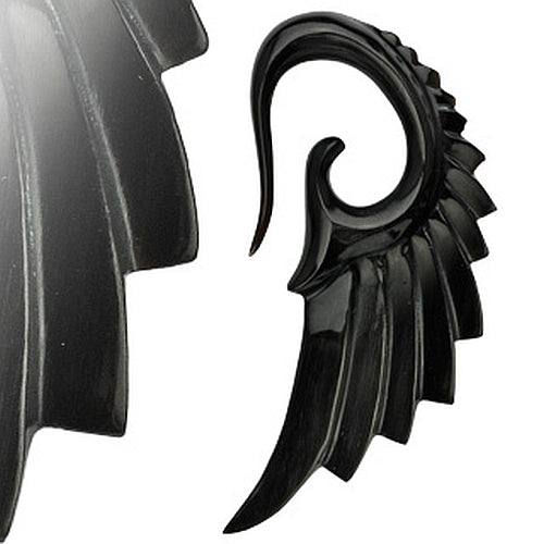 Ohr Flügel "Wings" Handgefertigt aus Horn