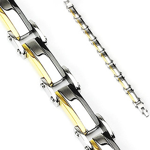 Modernes Herren Armband aus Edelstahl