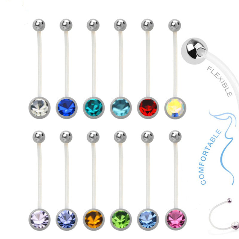 Bauchnabelpiercing für Schwangerschaft aus PTFE