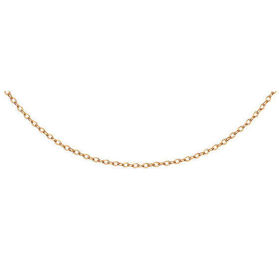 Halskette Kette aus 925er Silber Damen fein elegant goldfarben 38cm