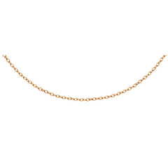 Halskette Kette aus 925er Silber Damen fein elegant goldfarben 38cm