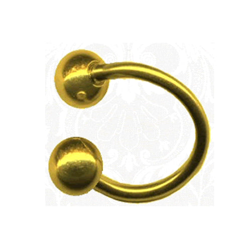 Piercing Twister Ring Chirurgenstahl im Gold Style