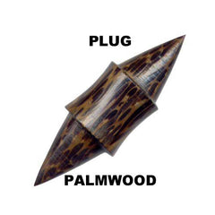 Plug Stöpsel aus Palmwood.