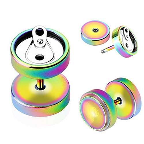 Fake Plug Rainbow Dose Titan (PVD)