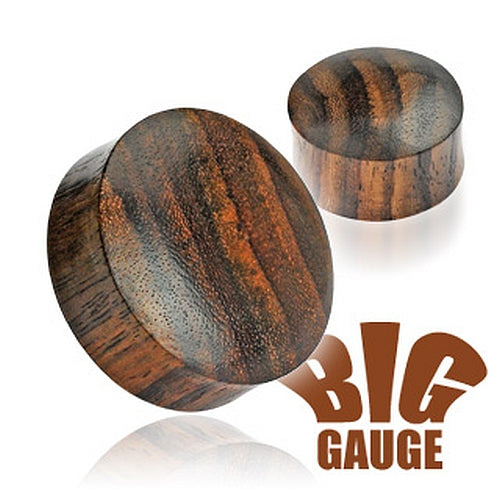 Organic Ohr Plug aus Holz