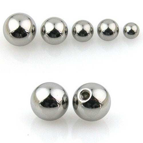 Piercing Ersatzkugel aus C316L Chirurgenstahl für z.B. Labrets, Barbells, Bauchnabel Piercing uvm.